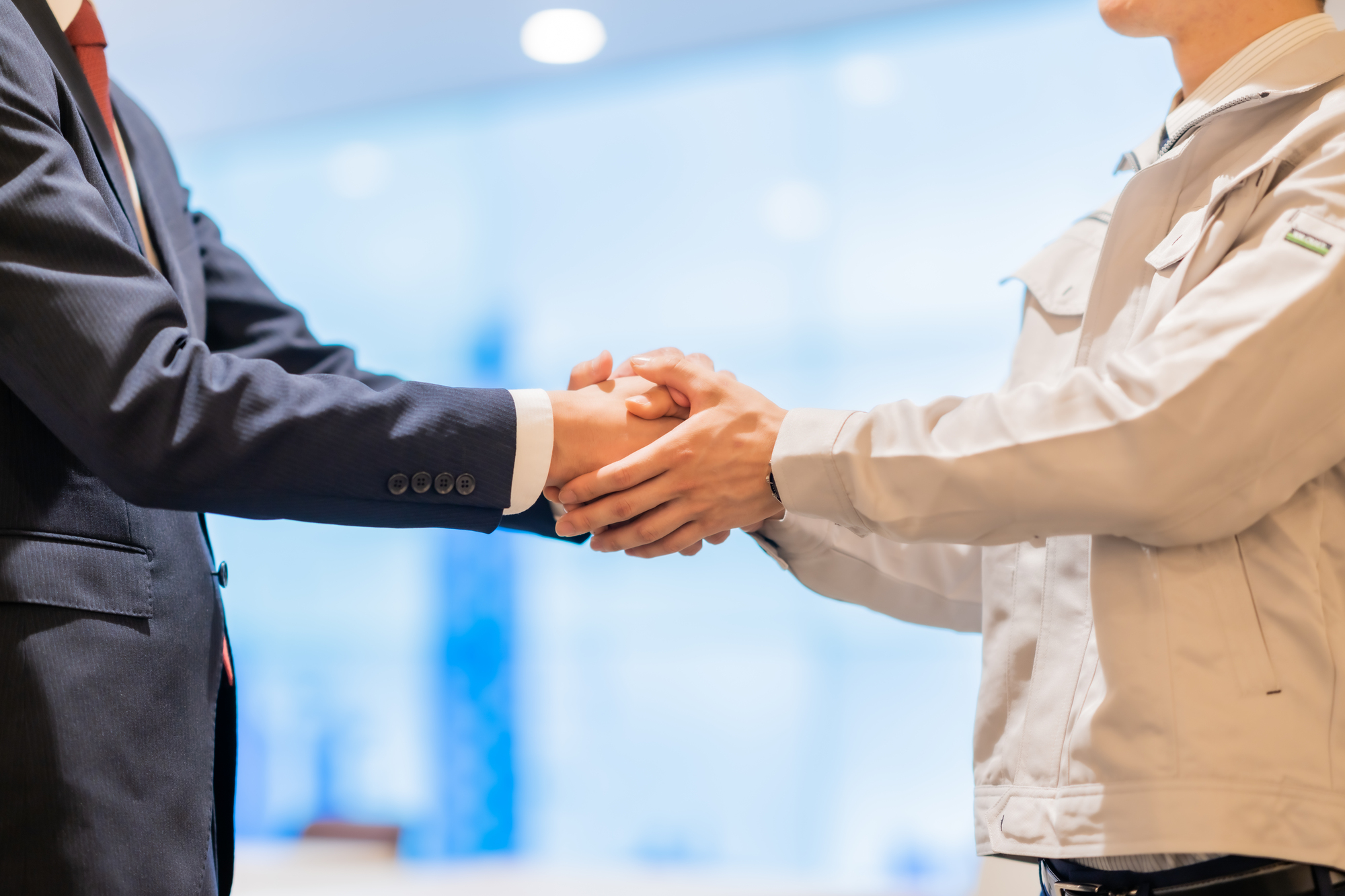 大手企業との取引実績のイメージ写真